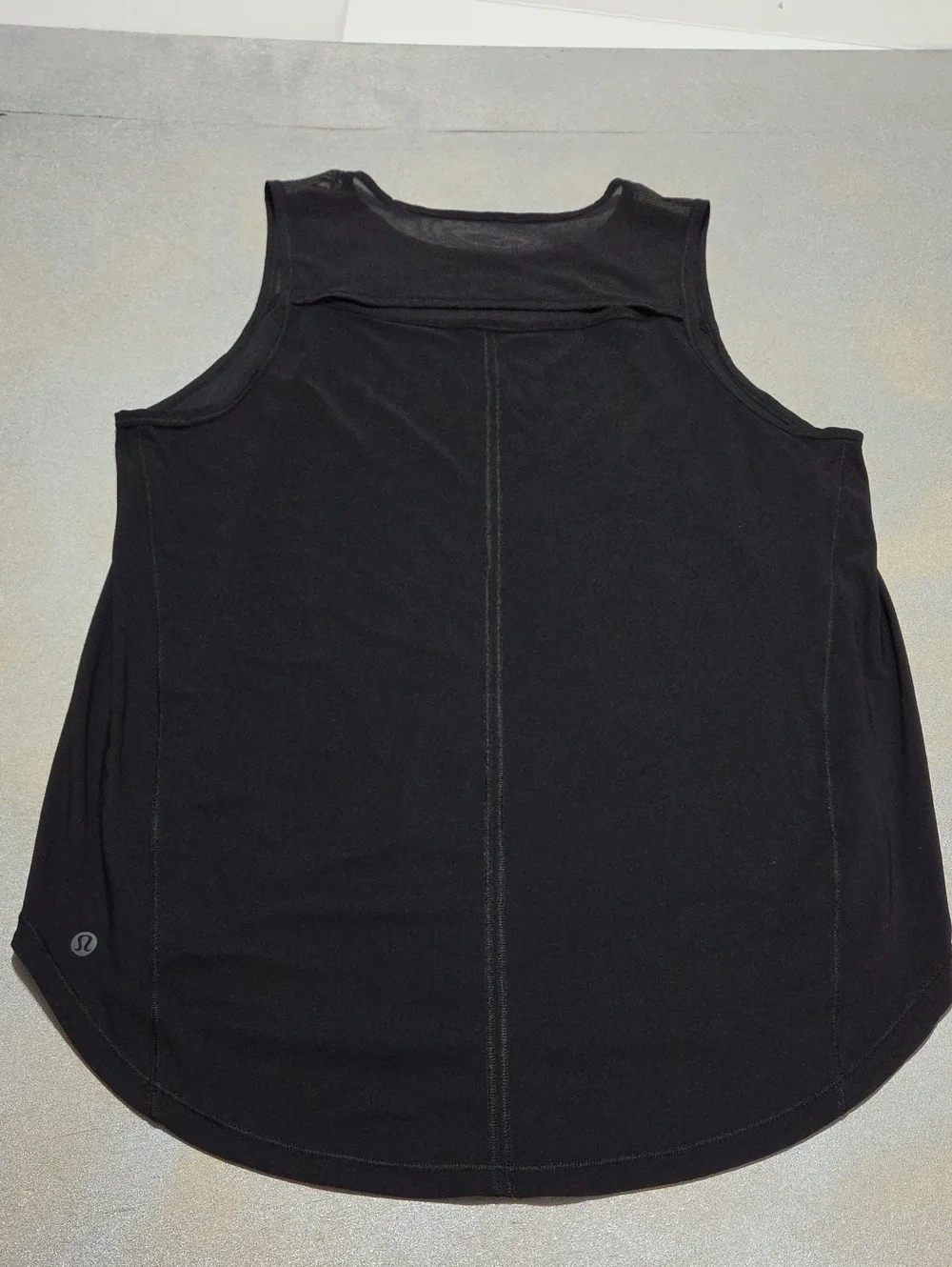 lululemon athletica Black Scoop-Back Athletic Tank